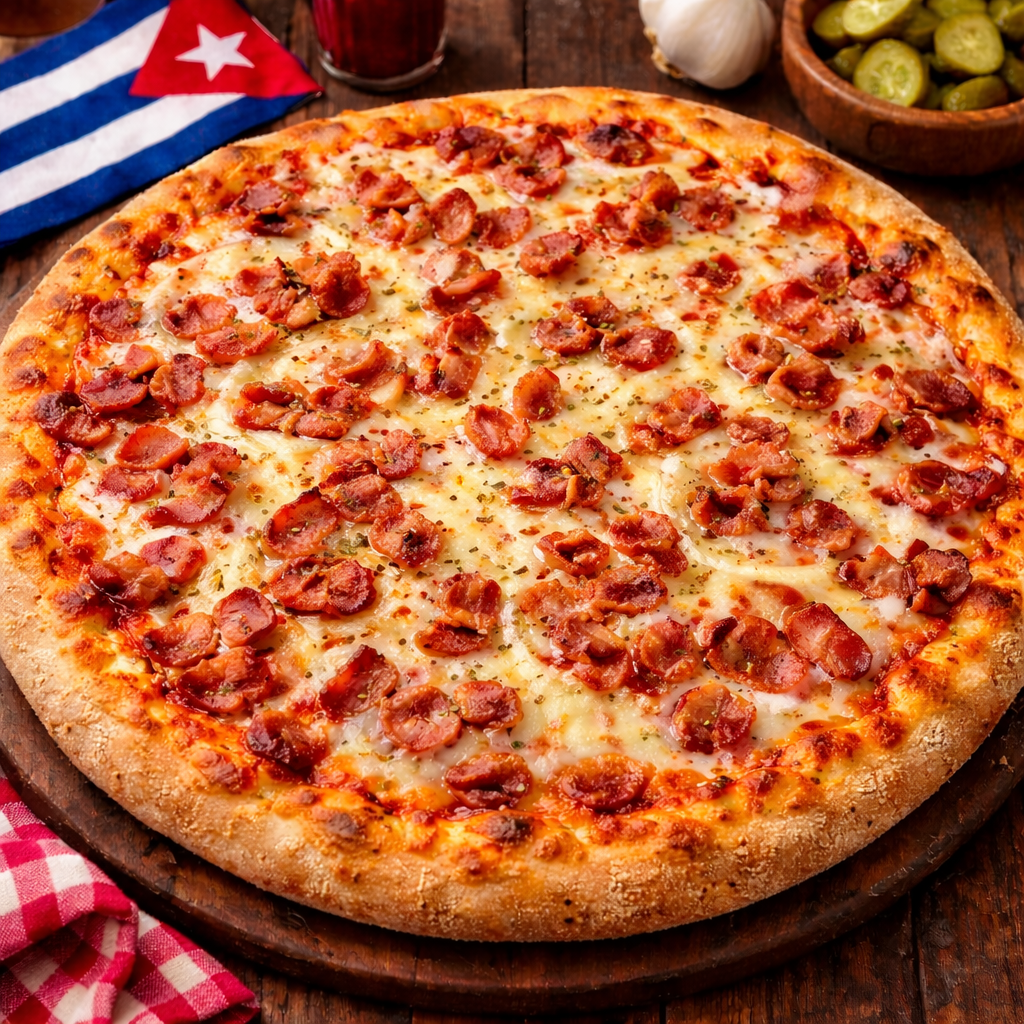 Pizza hispano americana