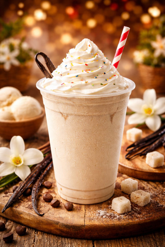 Batido de vainilla